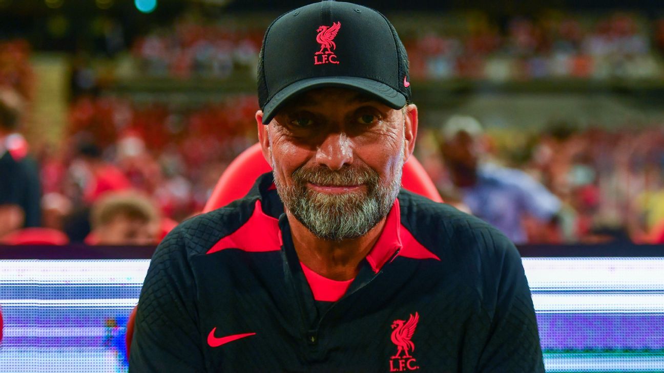 Liverpool's Jurgen Klopp talks to ESPN about legacy, staying on top, Salah and m..
