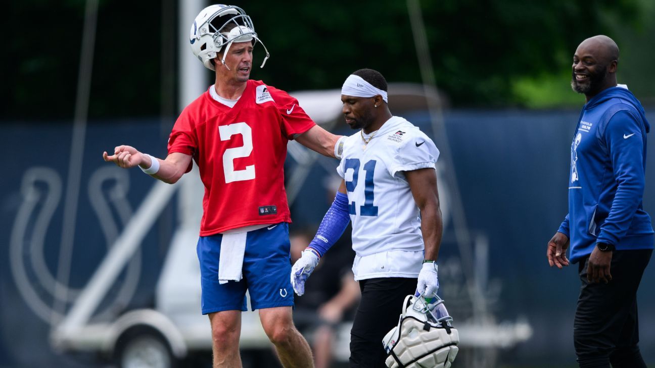 Indianapolis Colts training camp preview: Will the youthful receiving corps take a step with Matt Ryan at QB?