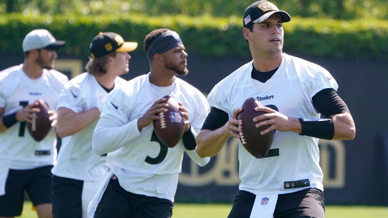 Mason Rudolph Impressing Steelers Receivers Early in Camp 