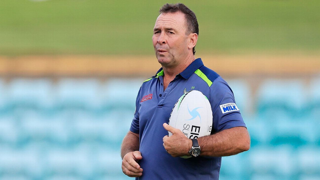 NRL Canberra Raiders resign coach Ricky Stuart through 2025 ESPN
