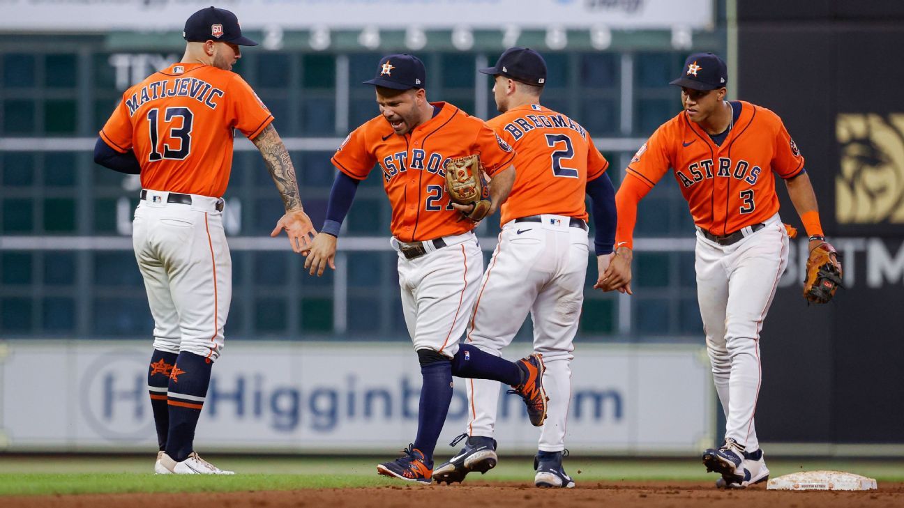 Astros pull off doubleheader sweep vs. MLB-leading Yankees