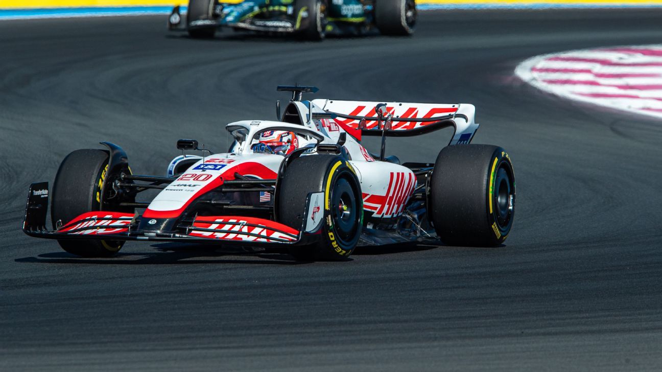 Kevin Magnussen szóló Haas frissítést fut a Magyar Nagydíjon