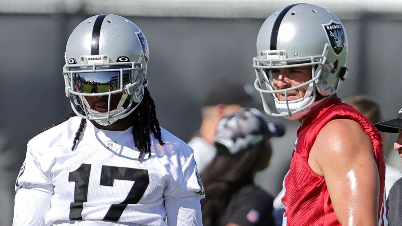 Davante Adams des Las Vegas Raiders clarifie la comparaison Aaron Rodgers-Derek Carr ‘Hall of Famer’