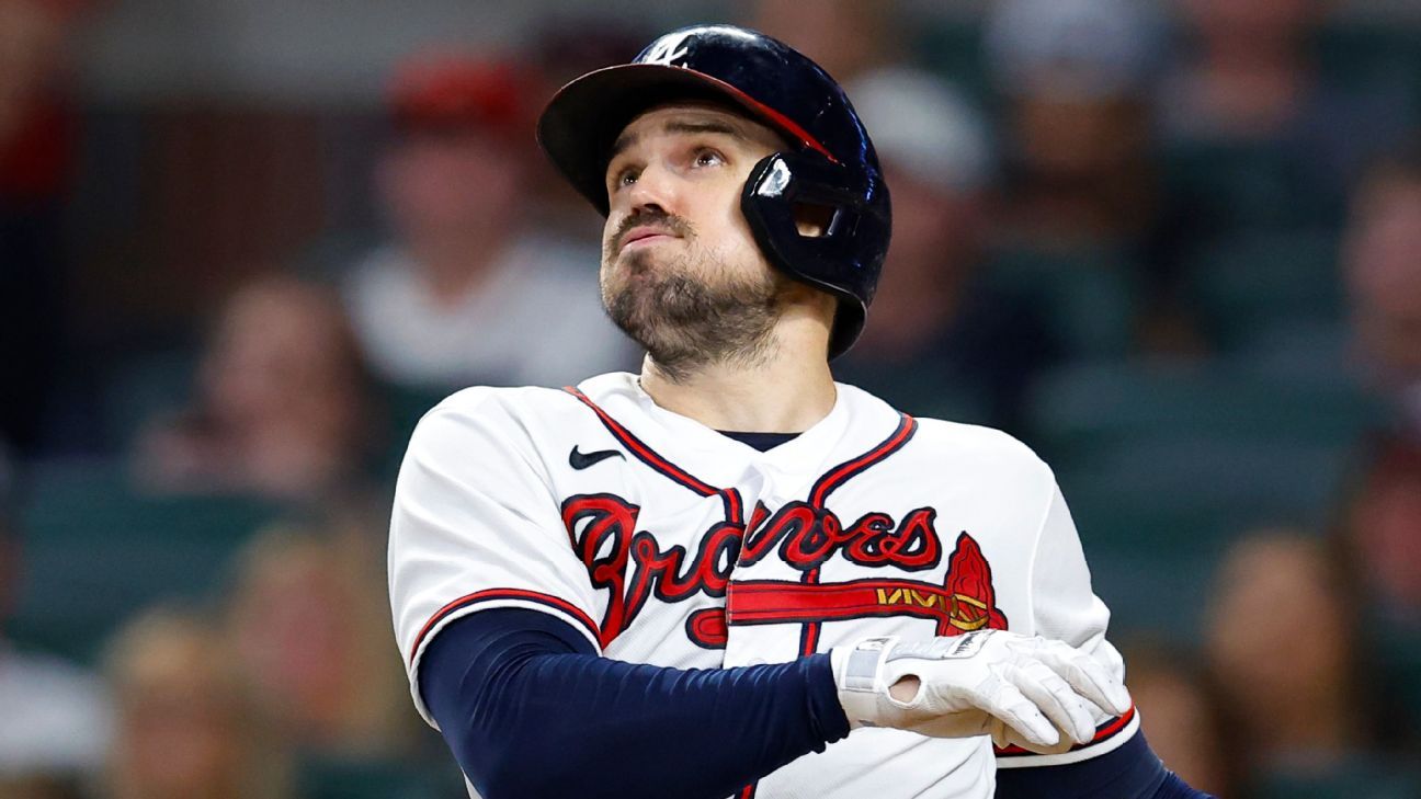 Atlanta Braves outfielder Adam Duvall to have surgery on left wrist this  week, team says - ESPN