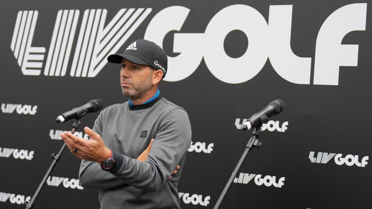 LIV golfer Sergio Garcia changes mind, not resigning DP World Tour membership