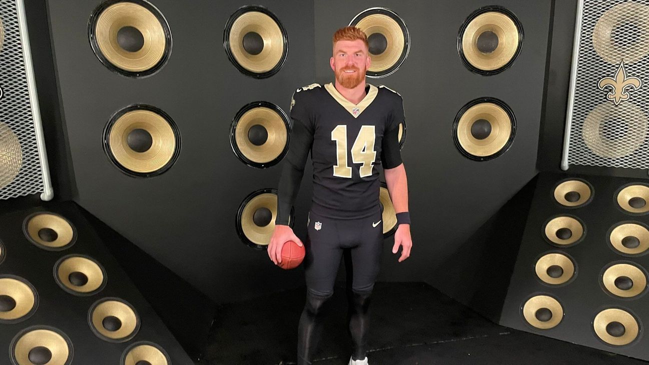 New Orleans Saints - Andy Dalton reppin' 14 for the #Saints ⚜️