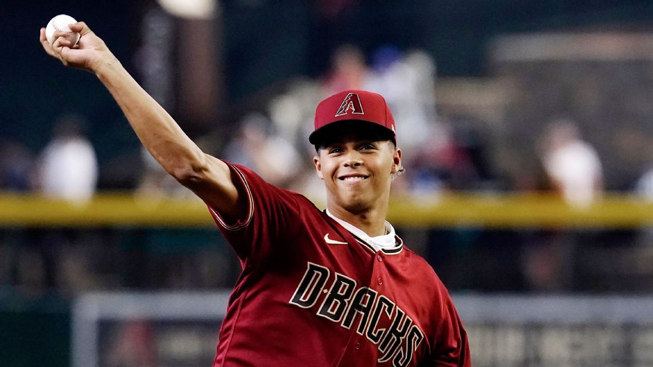 MLB draft's No. 2 pick Druw Jones injures shoulder in first pro practice  with Diamondbacks