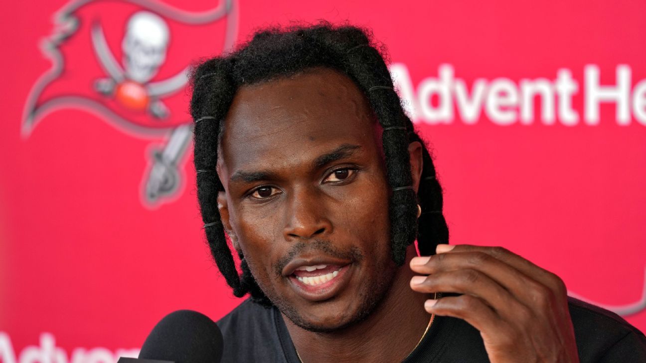 Julio Jones describes 'surreal' excitement to join Tom Brady, Tampa Bay Buccanee..