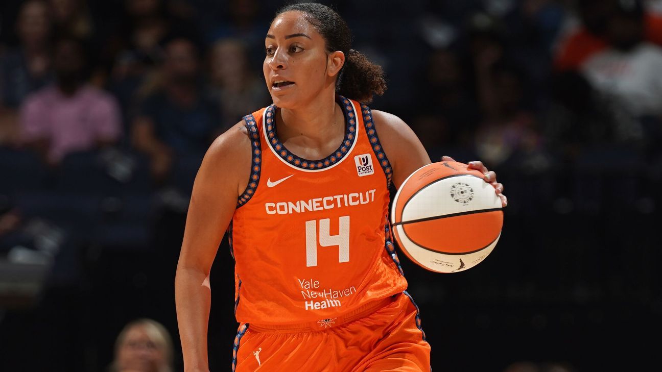 Hartley, out of WNBA since '22, signs on with Sun