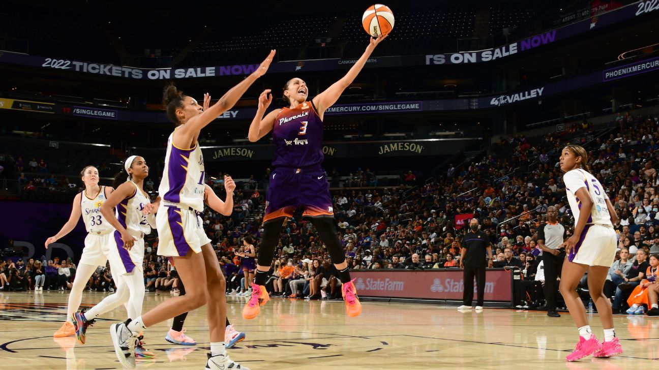 Diana Taurasi de Phoenix Mercury, première joueuse de la WNBA à marquer 30 à 40 ans ou plus