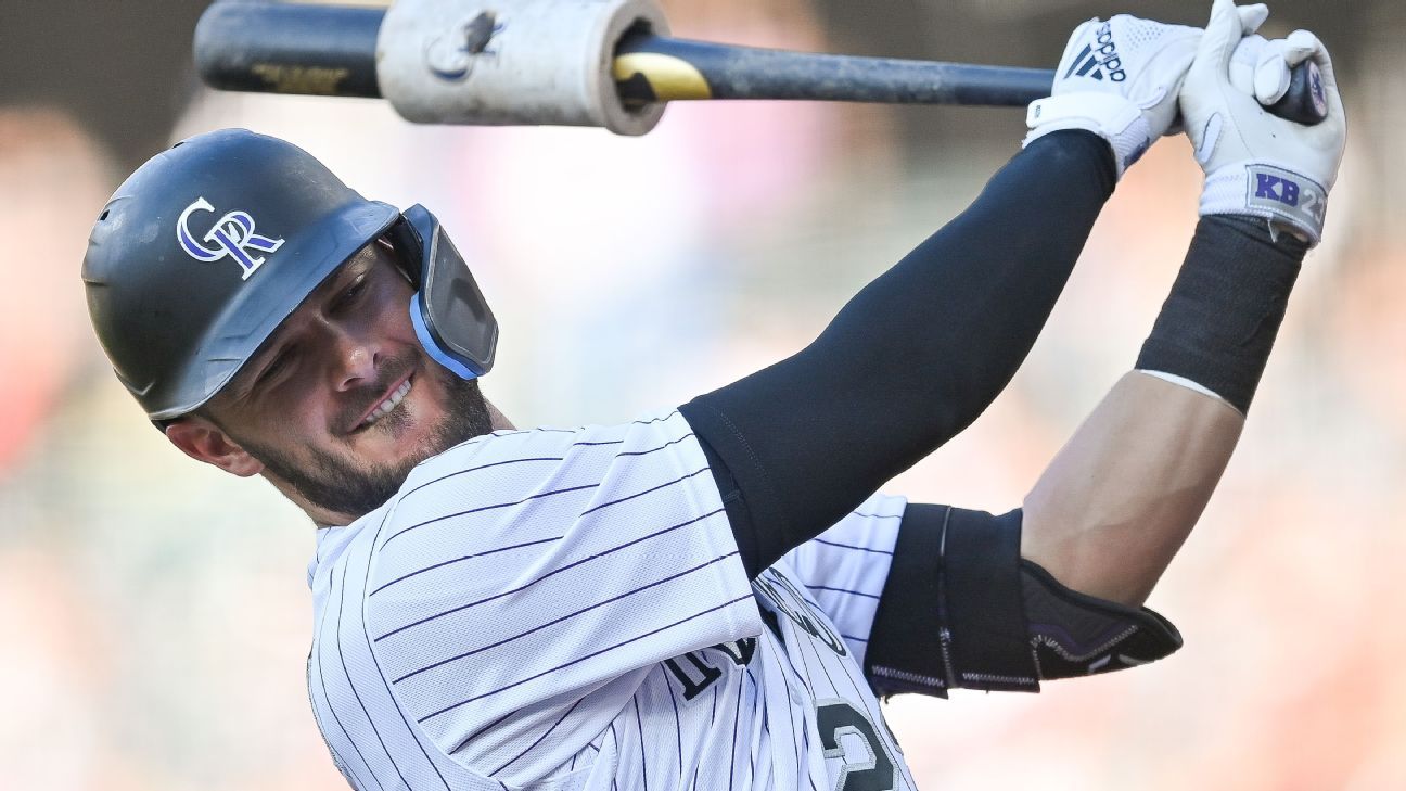 Rockies activate Kris Bryant after a month on the injured list with a left  heel bruise - Sentinel Colorado