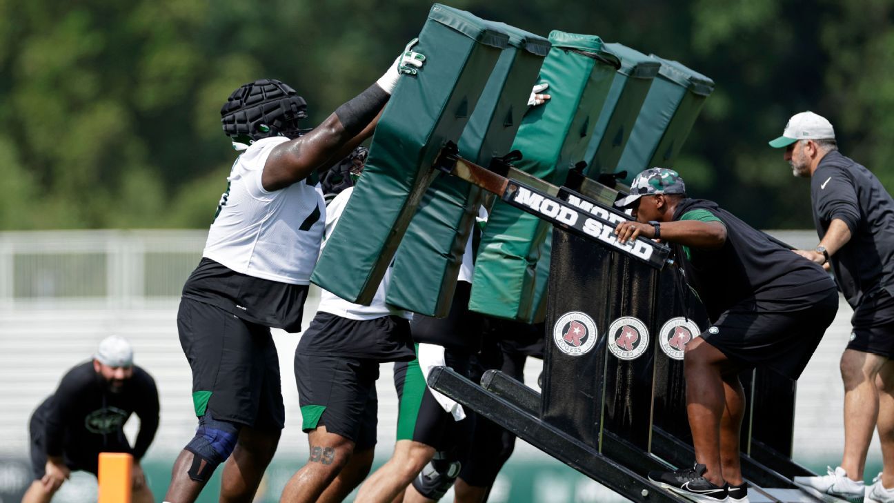 Watch every snap by Mekhi Becton in NY Jets' preseason opener