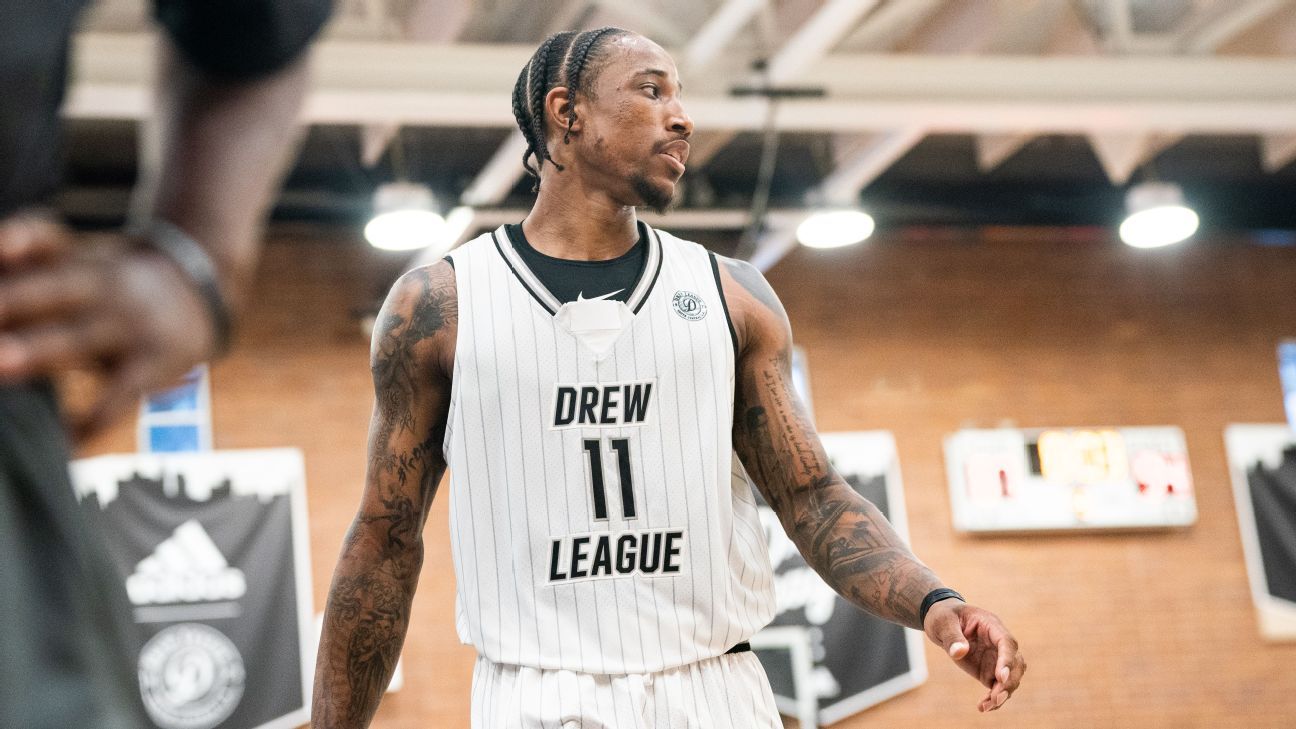 DeMar DeRozan explains why he loves playing in Drew League