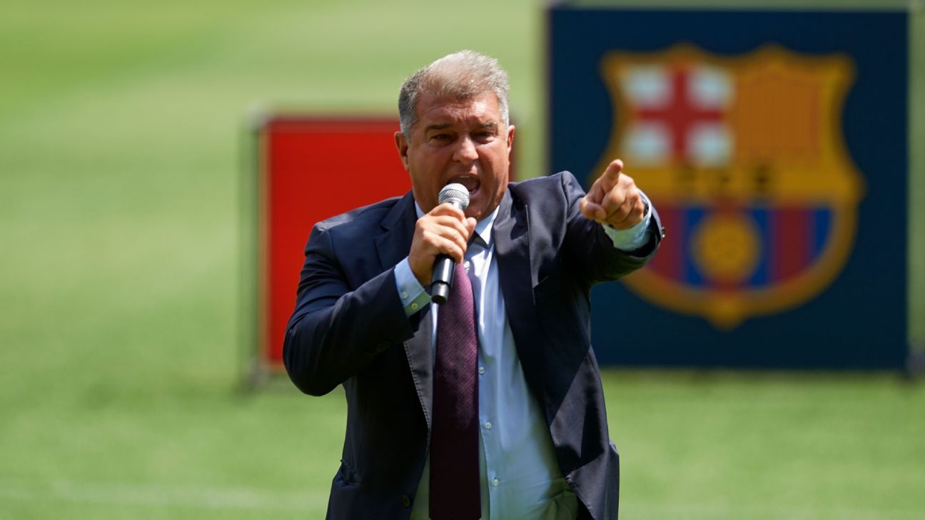 Laporta: UEFA must back ESL to 'stop' Premier League power