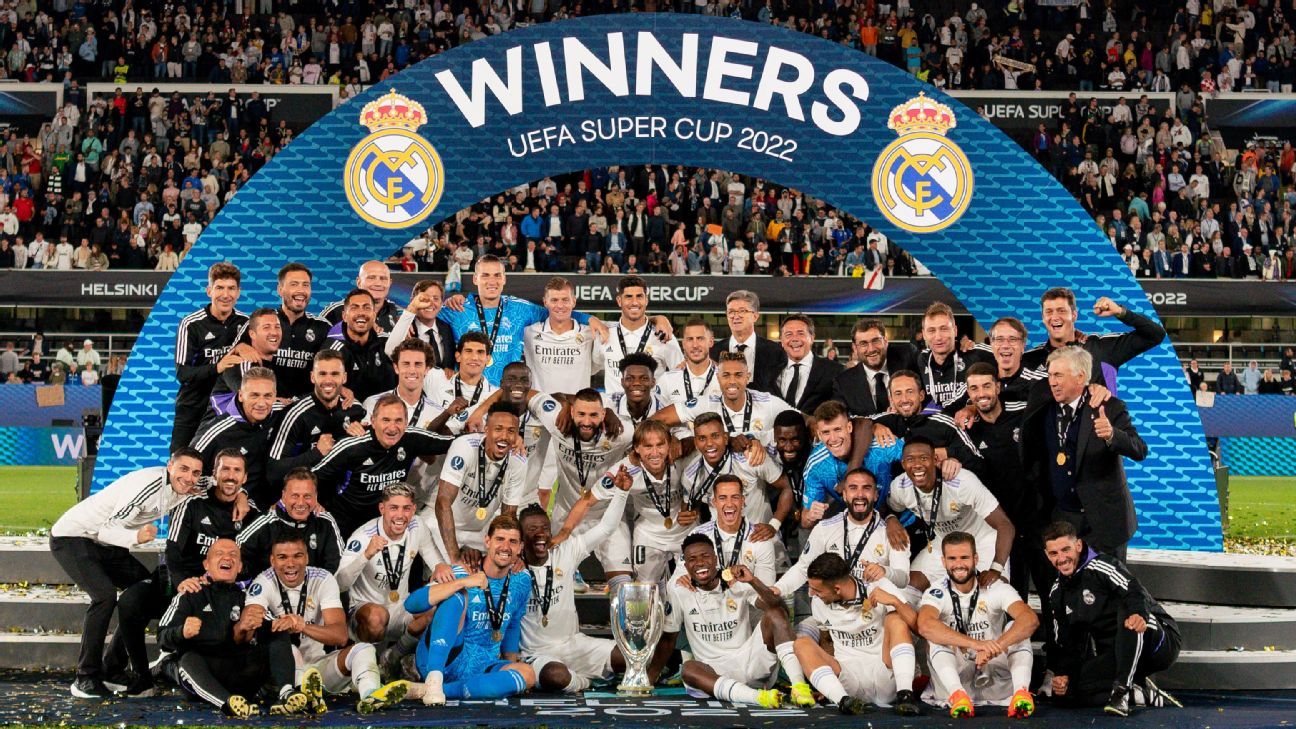 How many trophies has Real Madrid won? When was the last trophy they won?