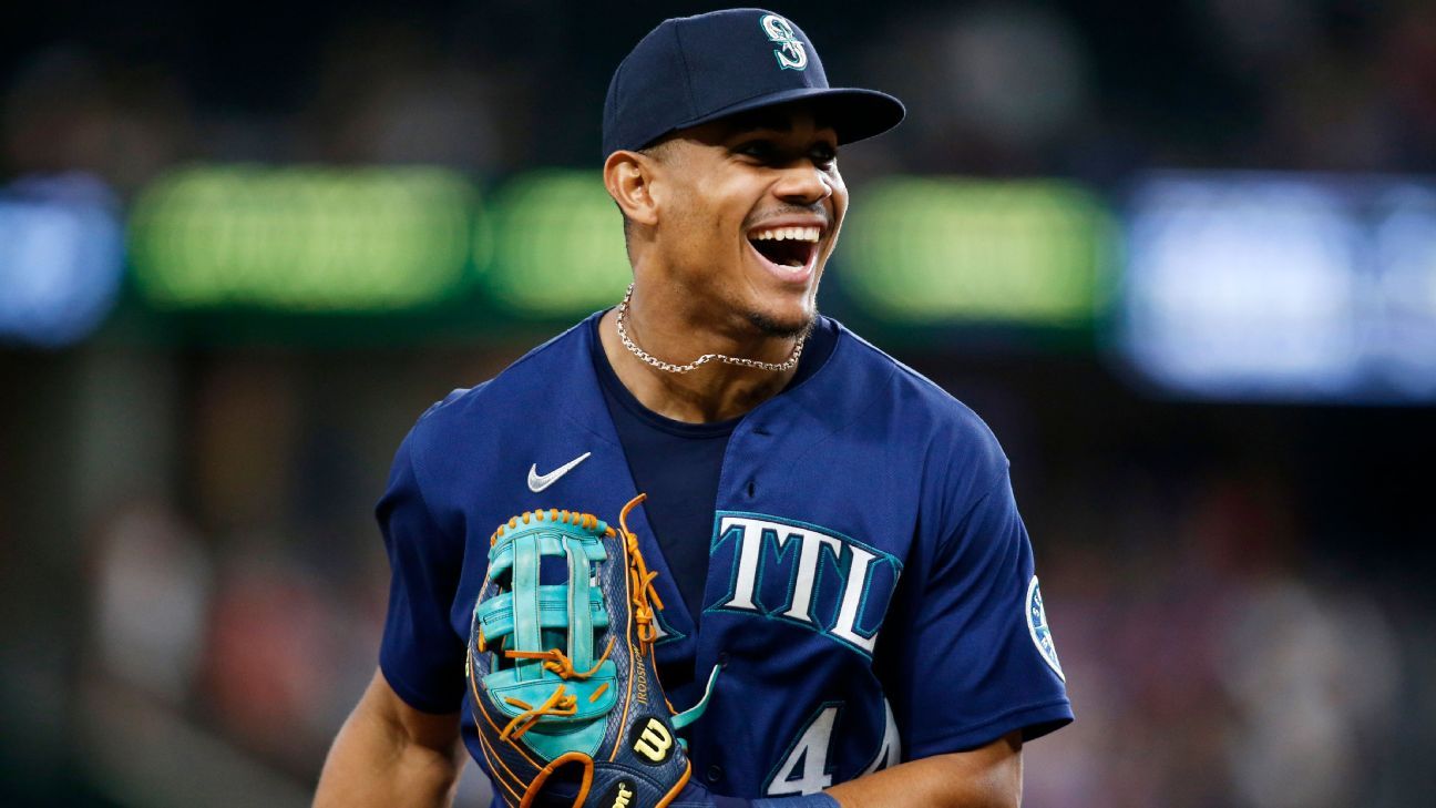 Julio Rodriguez keerde terug van een afwezigheid van 11 wedstrijden om de Seattle Mariners te helpen de top 10 van het seizoen 500 te bereiken.