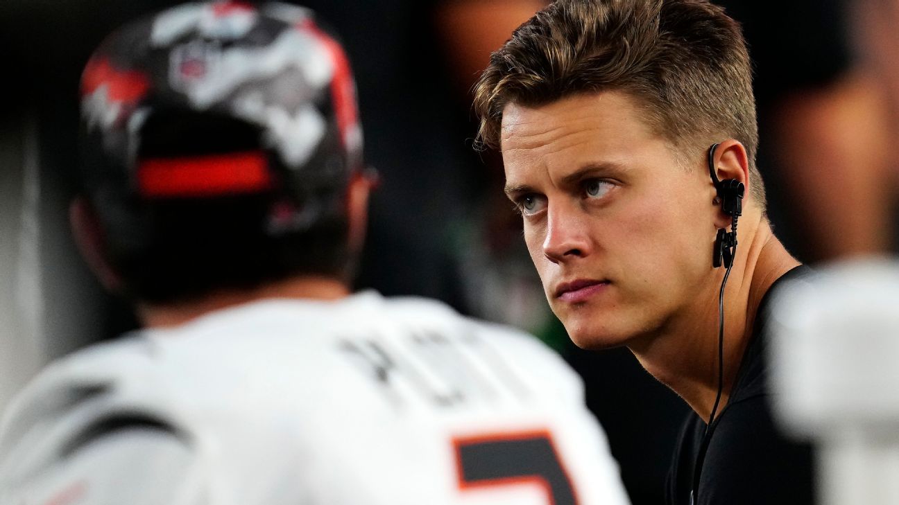 Joe Burrow makes training camp debut for Cincinnati Bengals, participates in sev..