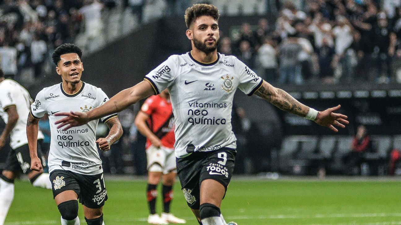 Cobrado, Wesley chutou mais vezes ao gol do que Yuri Alberto; torcida do  Corinthians aprova atuação - Gazeta Esportiva