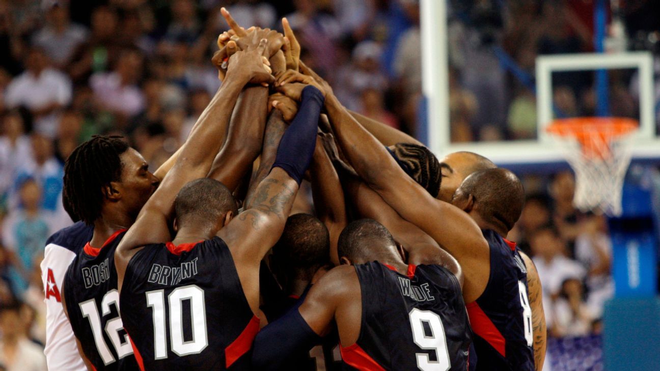 Kobe Bryant, LeBron James, Dwyane Wade DESTROY Lithuania vs 2008