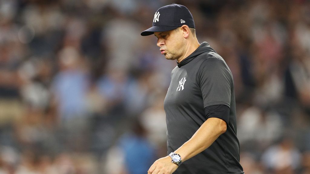 Aaron Boone after New York Yankees blanked again
