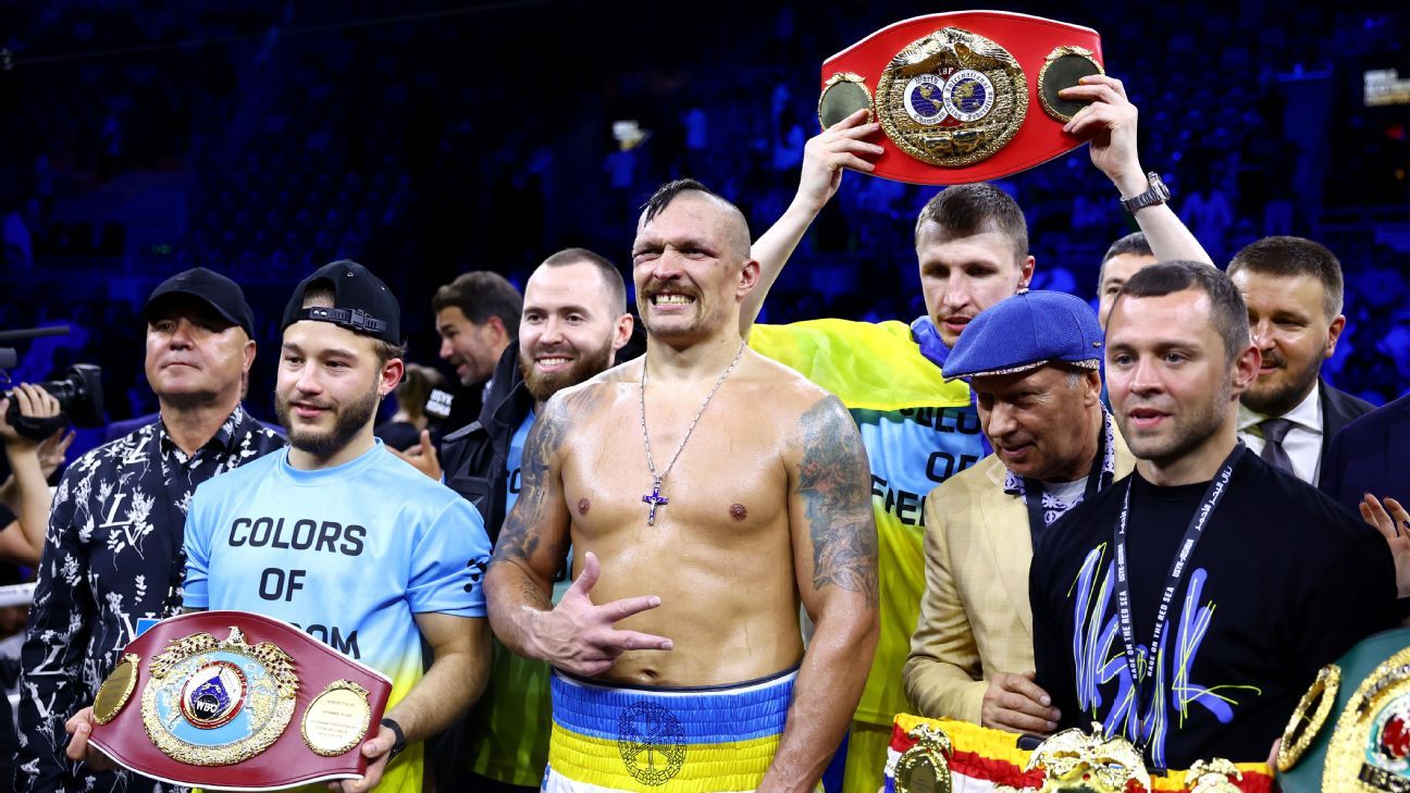 'GREAT FIGHT!!!:' Oleksandr Usyk's victory over Anthony Joshua takes over social media