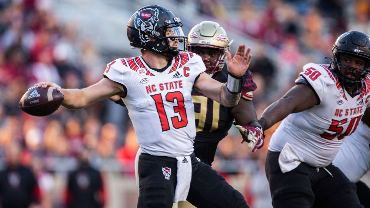 NC State football's Devin Leary made good on a bold proclamation -- and now he w..
