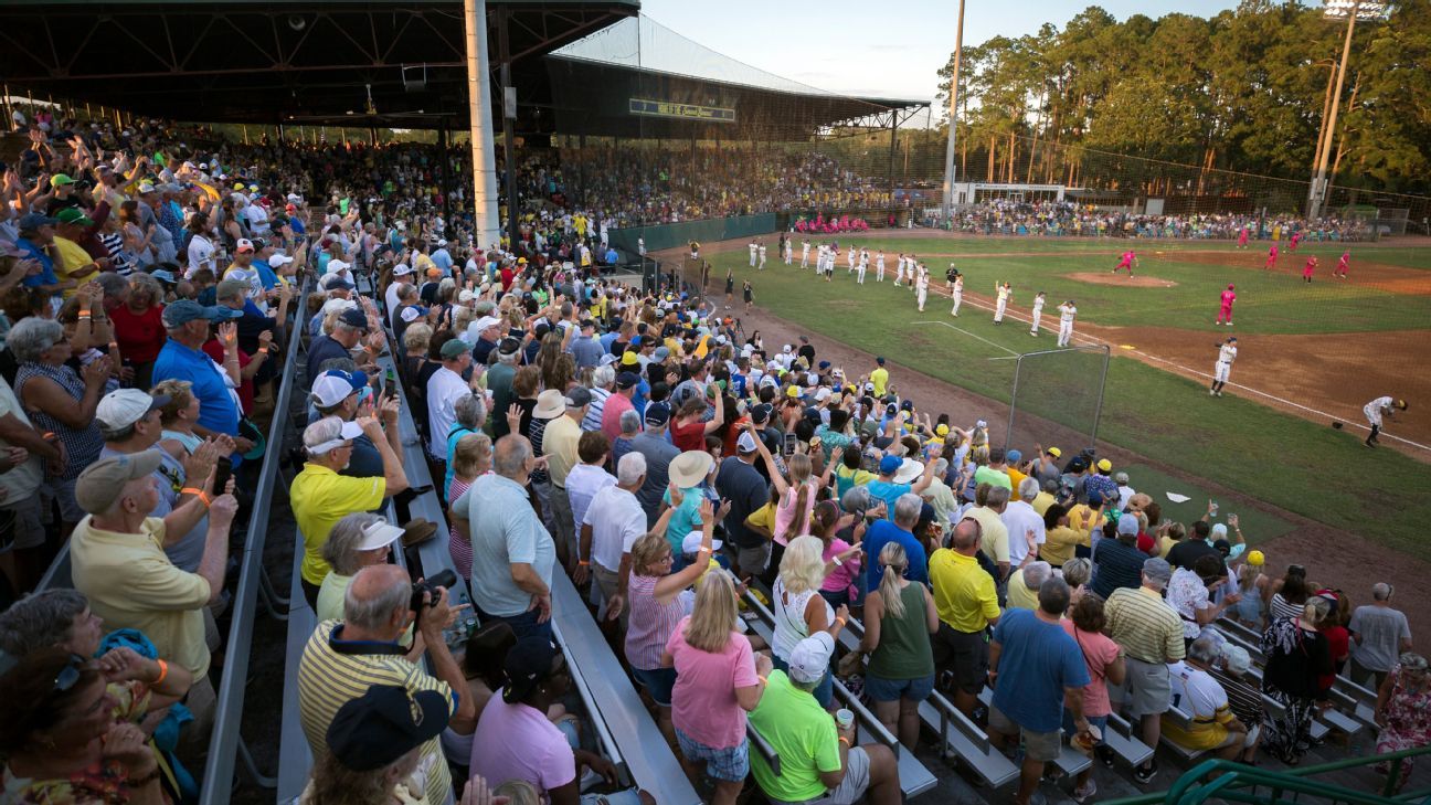 Brockton goes bananas for barnstorming baseball team