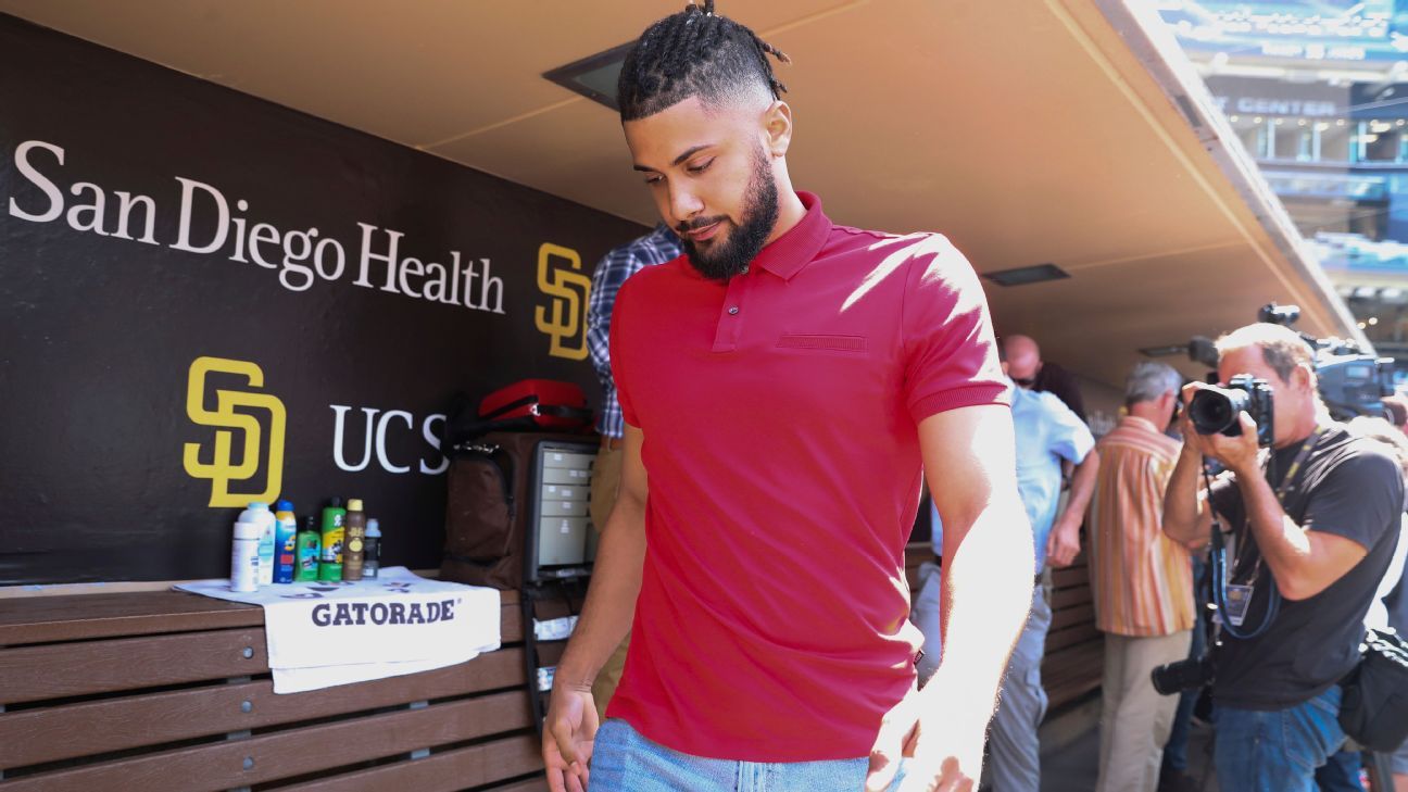 The Padres’ 0M question mark: Fernando Tatis Jr. begins his long road to redemption