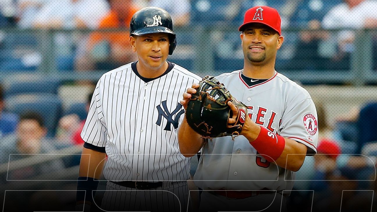 Línea De Tiempo ¿cómo Alex Rodríguez Y Albert Pujols Llegaron A Los 696 Hrs Espn