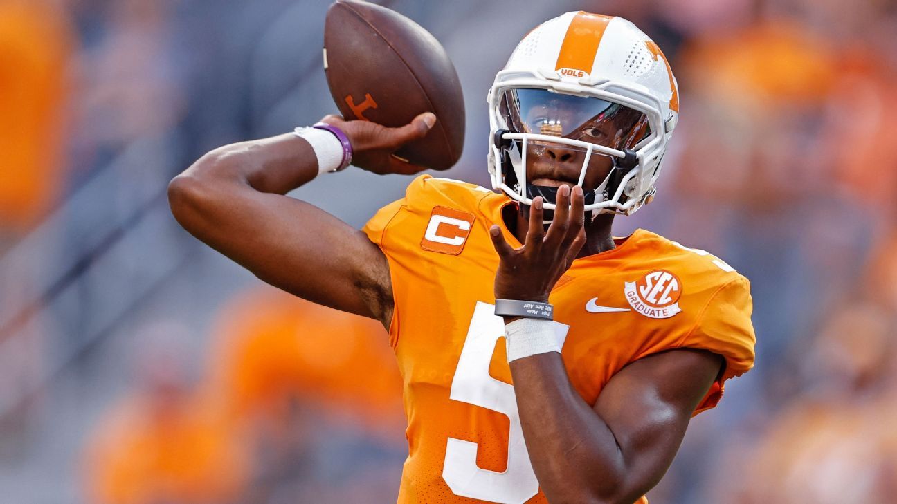 Follow live: Vols a step ahead of Crimson Tide in SEC showdown