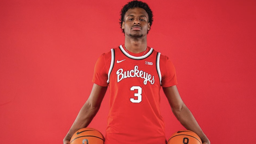 'Buckeye Nation?': Bronny James posts photos donning Ohio State threads