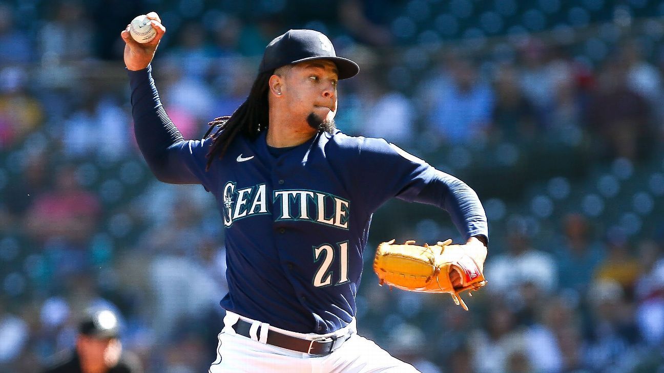 Luis Castillo flirts with perfection as Mariners sweep Rockies
