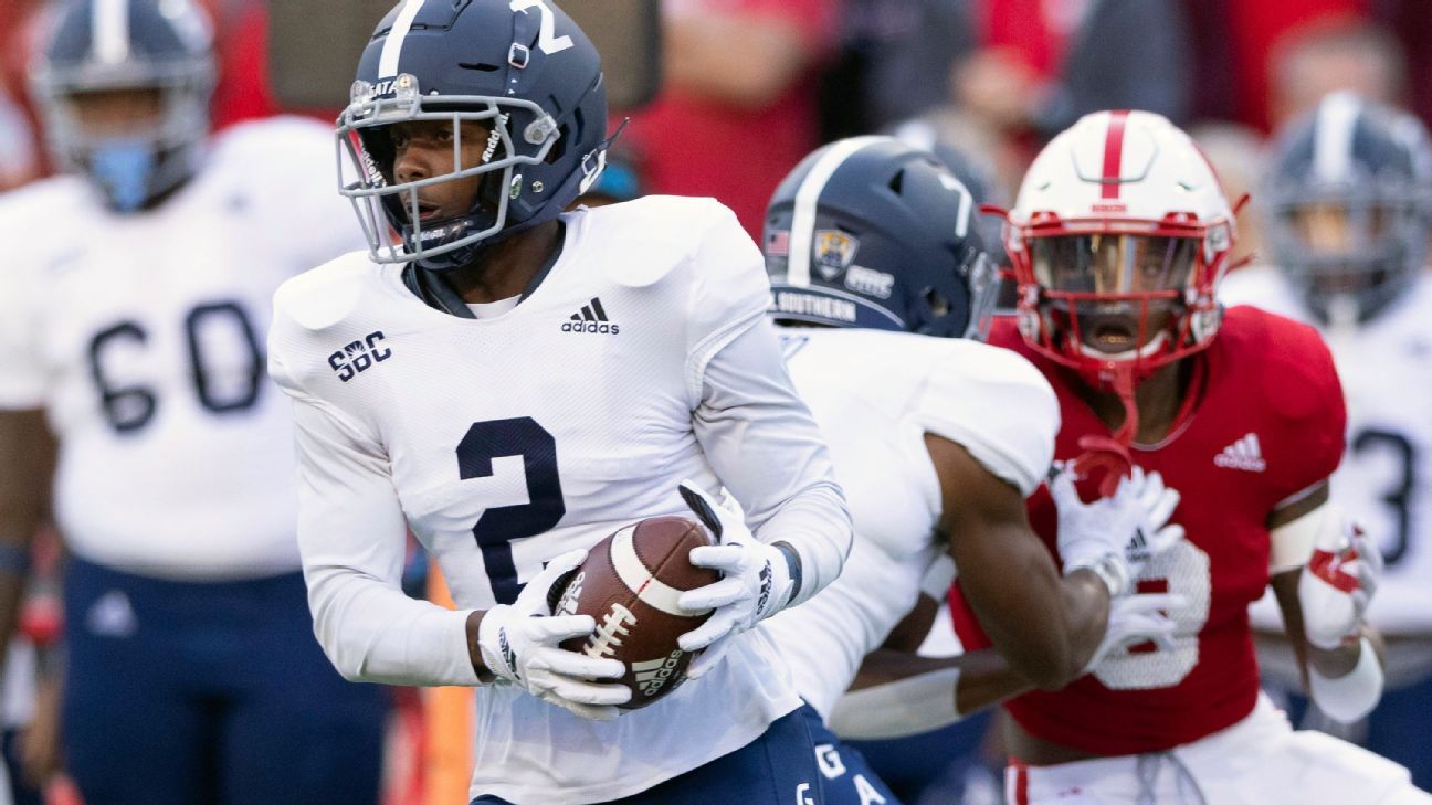 ‘That one hurt’: Georgia Southern upsets Huskers