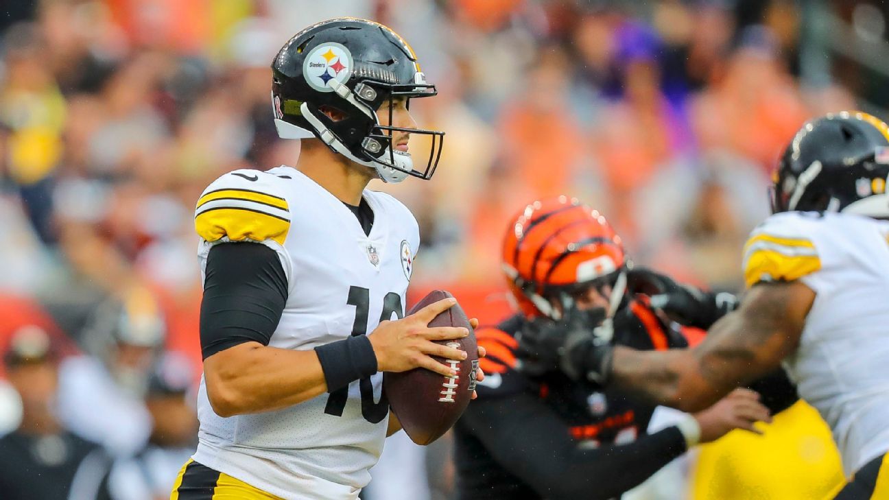 Mitch Trubisky says Pittsburgh Steelers offense needs to be aggressive,  have 'killer mindset' - ESPN