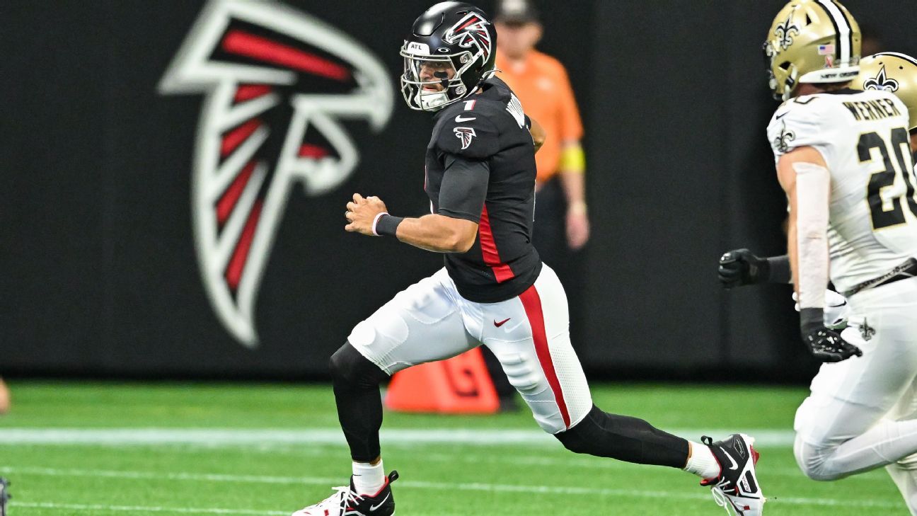 Falcons' run-1st offense lacking balance with Mariota at QB