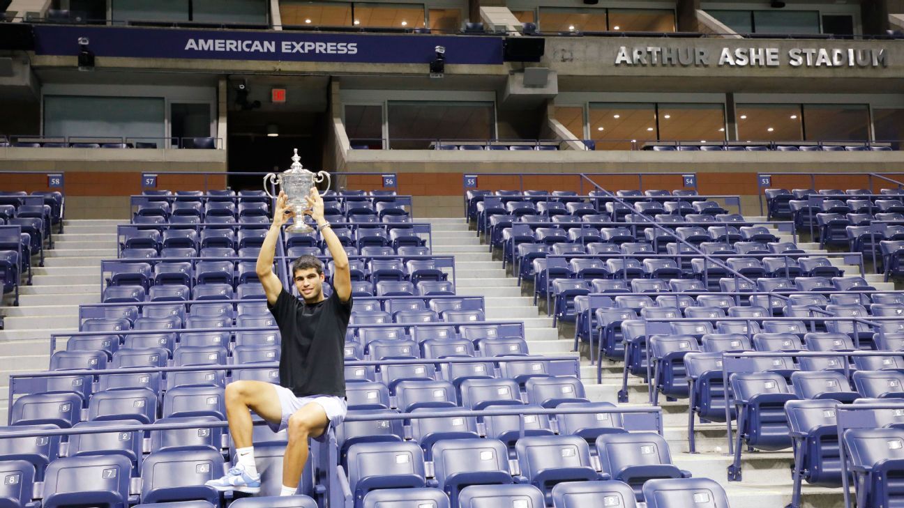 Carlos Alcaraz cambia su calendario rumbo al US Open ESPN