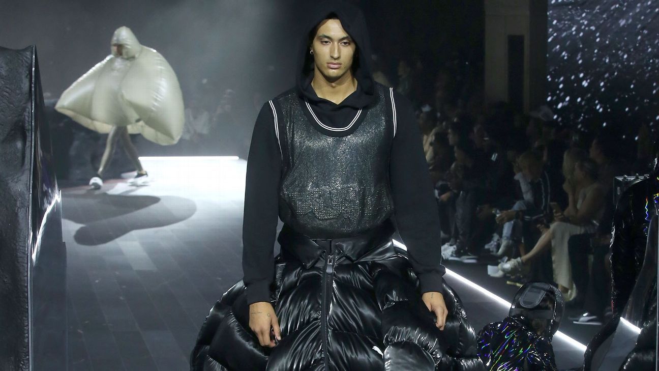 teens Prisoner suffering Kyle Kuzma walks for Puma during New York Fashion Week