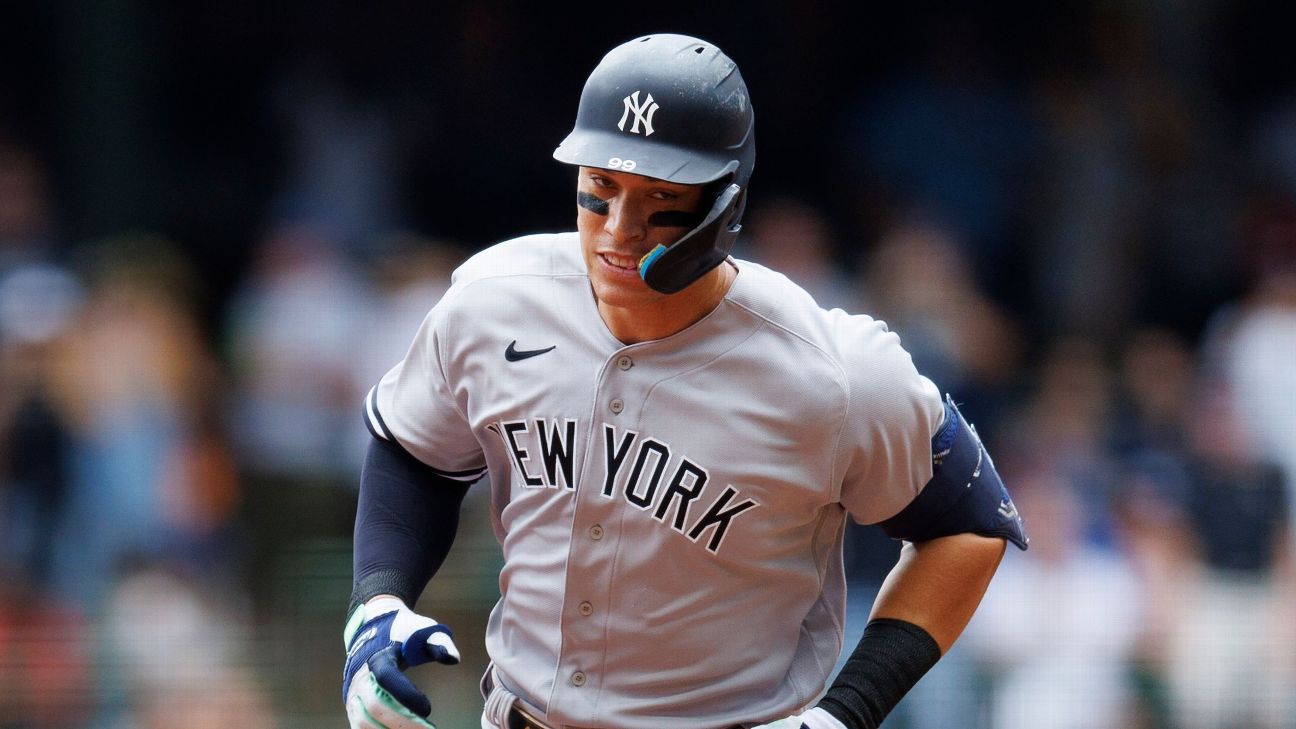 New York Yankees' Aaron Judge hits 58th homer, moves within three of American Le..