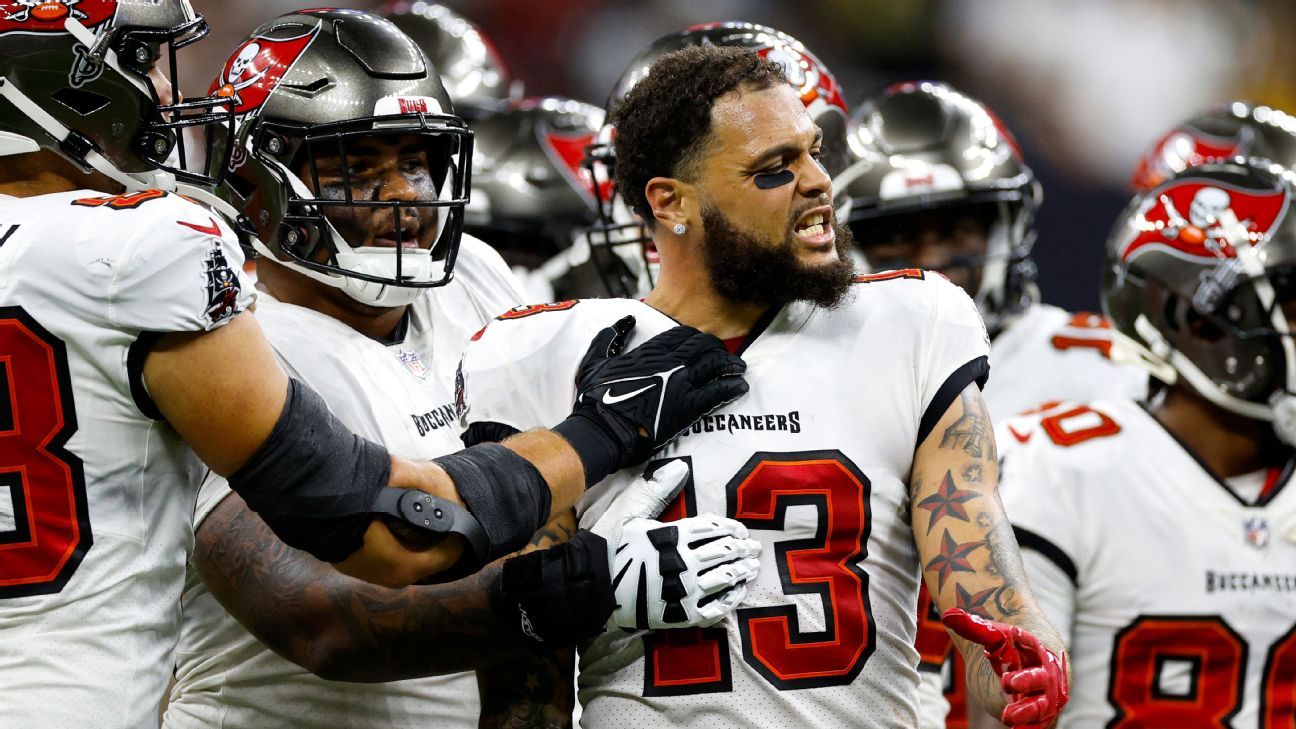 NFL suspends Tampa Bay Buccaneers' Mike Evans for one game for altercation with ..
