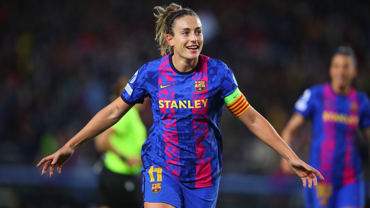 Alexia Putellas will return for Barcelona's Champions League game