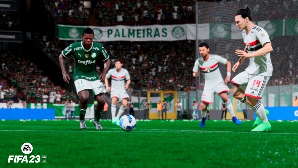 FIFA 23 não terá Liga do Brasil, mas confirma 15 clubes brasileiros
