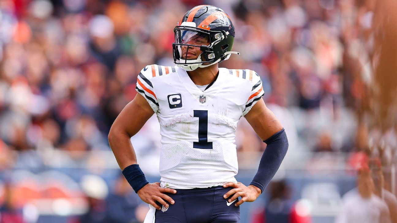Chicago Bears' Justin Fields acknowledges 'terrible' performance