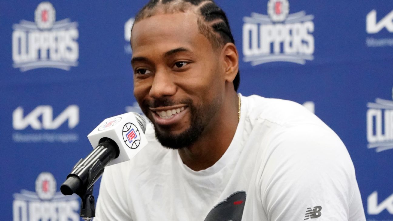 'Stronger' Kawhi Leonard ready to start training camp with rest of LA Clippers t..