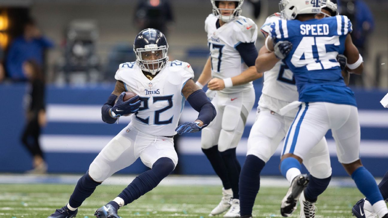 Titans' Henry runs over Colts