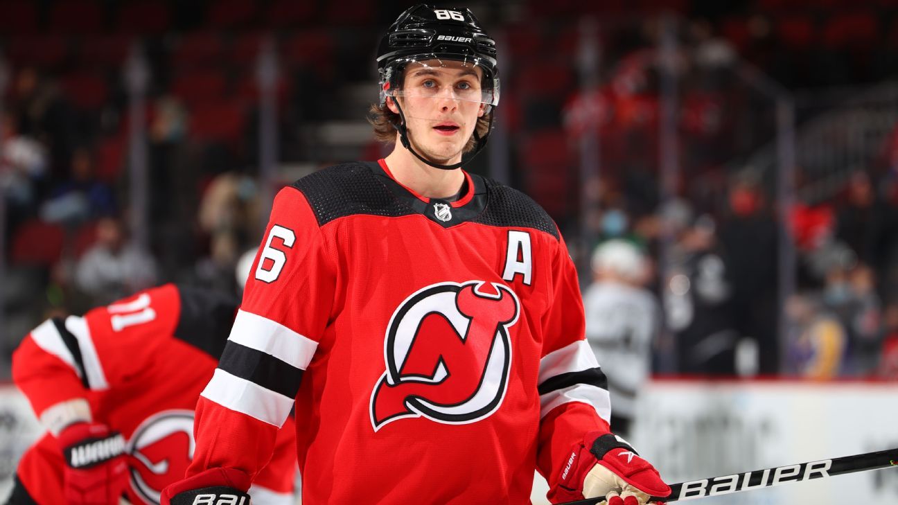 NHL Eastern Conference questions: How good will the Devils be with Jack  Hughes? - Los Angeles Times