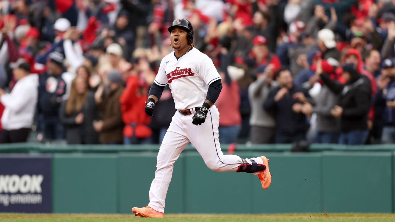 Jose Ramirez goes yard twice, Guardians blank White Sox