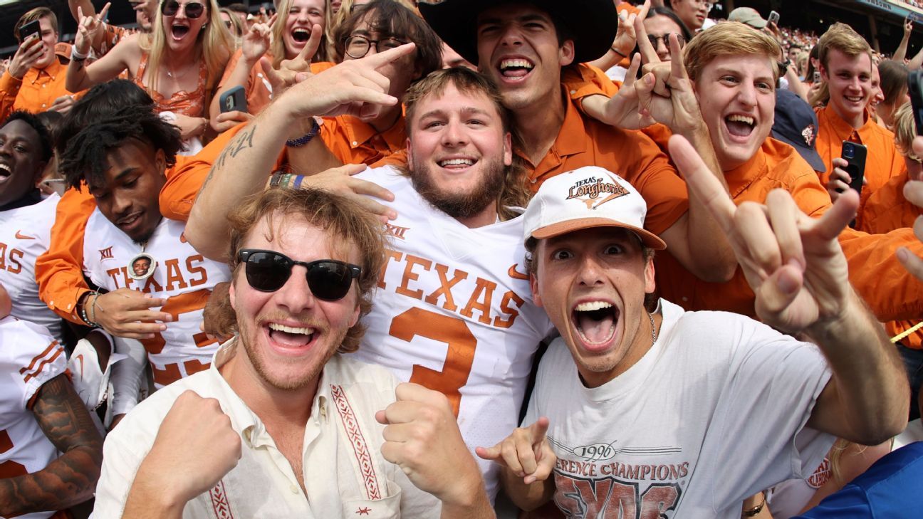 Numbers inside Texas Longhorns' huge win over Oklahoma Sooners