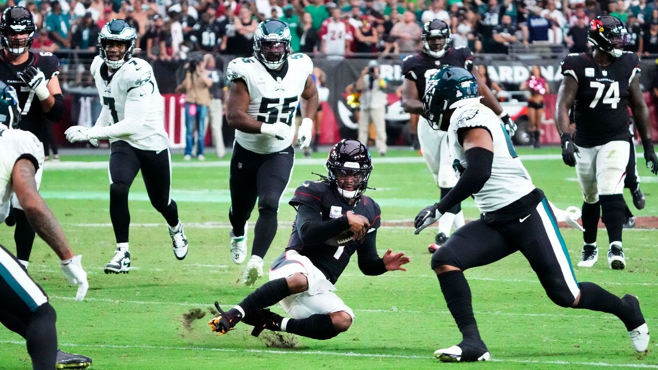 Philadelphia Eagles stay unbeaten after win over Arizona Cardinals