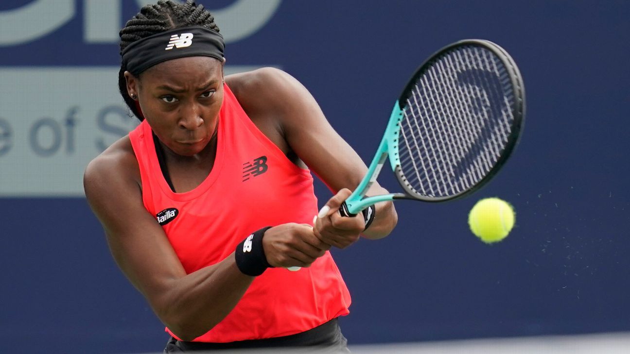 Coco Gauff wins raindelayed match at San Diego Open