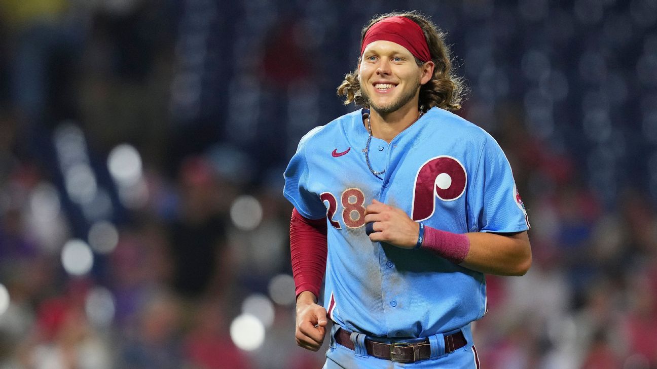 Phillies 3B Alec Bohm out again with hamstring tightness - ESPN